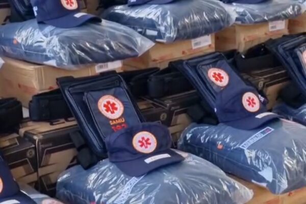 Profissionais do SAMU de Aquidauana recebem novos uniformes e materiais
